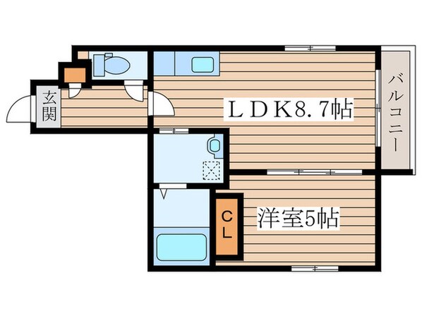 MOVE堀田WESTの物件間取画像